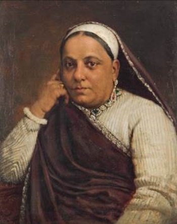 Portrait of Parsi Lady